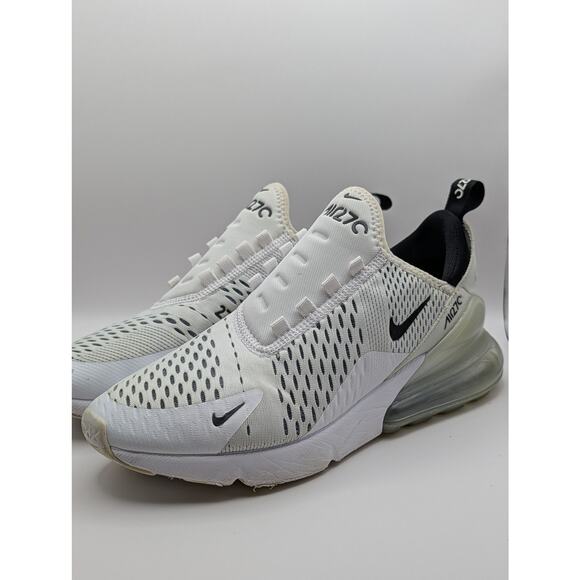 Nike Women’s Air Max 270 White/Black Lifestyle Sneakers - Picture 6 of 7